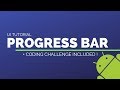 ProgressBar in android + Challenge: Learn android app development from zero to hero