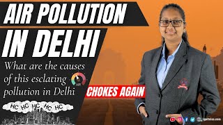 Why Delhi is so polluted? Dhatri Sree (Inter 1st year) #ias #ips