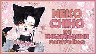 [ENG SUB] Neko Chiho and Embarrassing Marshmallows