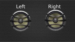 Stereo Left And Right Stereo Sound Test