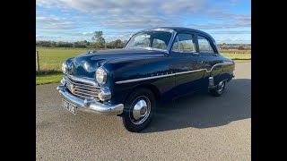 1957 Vauxhall Velox E1PV Saloon 2200cc in Empress Blue 1080p