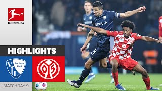 Last-Minute Equaliser For Mainz! | VfL Bochum - Mainz 2-2 | Highlights | MD 9 – Bundesliga 2023/24