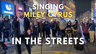 Miley Cyrus - Flowers (Live In The Streets Of London)