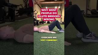 80% of people do these wrong! #fitness #glutes #glutesworkout #gluteworkout #glutebridge #fit