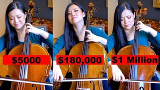Can You Hear the Difference Between One Million Dollar \u0026 $5000 Cello? | Bach Cello Suite No. 1