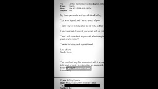 'You are a legend': Sarah Ferguson's affectionate emails to Epstein