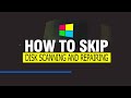 How to Disable Scanning and Repairing Drive (D) in Every time Windows 10 Start