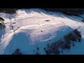 bubiai reservoir in 5 min 11km flight winter . siauliai 4k . lithuania. bubių tvenkinys per 5 min