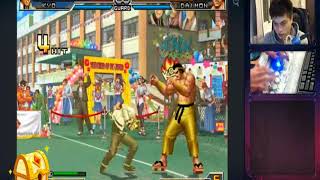 KOF 2002 um: Nikolai(保力達) combos practising with many characters [part2]