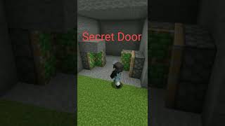 Minecraft: How to make Secret Door | Secret Door in Minecraft|#shorts #viral #minecraft #trend