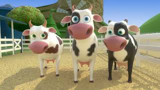 La Vaca lola 🐄 Videos para niños - Canciones Infantiles del Rancho 🐄