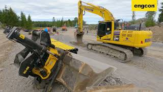 Komatsu PC290 LC \u0026 EC-Oil \u0026 Q-Safe