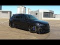 streamline bagged vw tiguan r akrapovic tiguan r on air ride