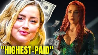 "AMBER'S GETTING PAID" Aquaman 2 MAKING Amber Heard Hollywood's Highest-Paid Actress | The Gossipy