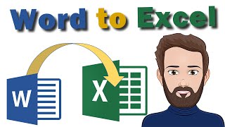 How to Import Word Lists into Excel