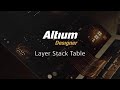 altium designer 14 layer stack table