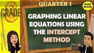 GRAPHING LINEAR EQUATIONS USING INTERCEPT METHOD || GRADE 8 MATHEMATICS Q1