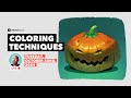 Coloring LIVE Class - Pumpkin Carving Challenge 2024