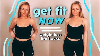 9 Weight Loss Hacks You Can Do RIGHT NOW!