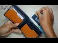 ORAS Genuine Leather Slim Bifold Wallet R1017