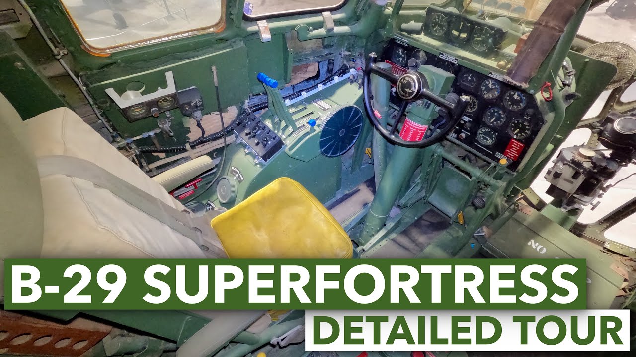 Detailed Tour Through A Boeing B-29 Superfortress - YouTube