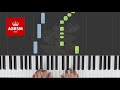 This old man / ABRSM Piano Initial Grade 2021 & 2022, A:3 / Synthesia Piano tutorial