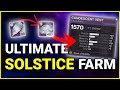 How to farm leaves and focus high stat armor rolls in Solstice | Destiny 2 guide