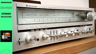 Power Amps for Speakers KENWOOD KR 7050 - Audio Receiver TEST !!!!