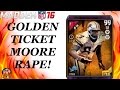 GOLDEN TICKET HERMAN MOORE CONTINUES TO DOMINATE | DRAG MASTER | Madden 16 Ultimate Team Gameplay