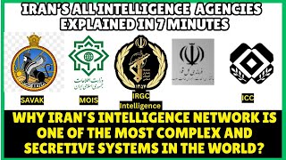 IRAN’S ALL INTELLIGENCE AGENCIES EXPLAINED IN 7 MINUTES. #explained #secret-agencies #intelligence