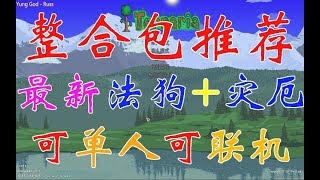 两个整合包推荐！可单人！可联机！【灾厄法狗普通版+强化版】难度B以上，推荐联机！附模组安装教程【泰拉瑞亚整合包系列】