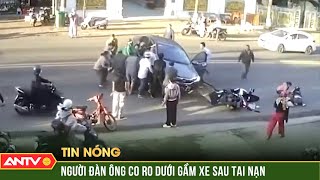 Cứu nạn nhân lọt dưới gầm xe sau tai nạn liên hoàn | ANTV