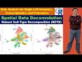 Spatial Data Deconvolution using Robust Cell Type Decomposition (RCTD) Part I