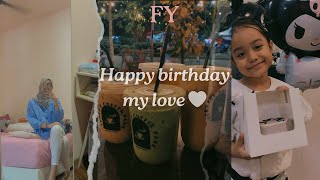 KA’s birthday celebration & Thai milk bun taste test | FY