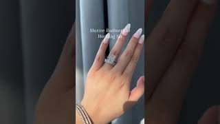 Maxine Luxury Radiant Cut Wedding Ring Set