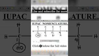 Organic Chemistry: IUPAC Nomenclature of Alkanols (Alcohols) | How to Name Organic Compounds.