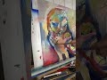 Original Painting | Art Original on board | Acrylic Paint Artwork #shortsvideo #shorts #youtube #art