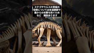 古代の生物 - ステゴサウルス