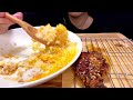 【咀嚼音】卵かけバターご飯！唐揚げ！🐣 asmr eatingsounds mukbang 먹방