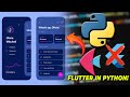 Build a complete mobile | Desktop | Web app with Python - Python Flet(Flutter)  tutorial