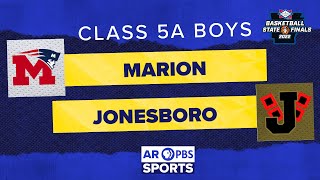 AR PBS Sports Basketball State Championship - 5A Boys: Marion vs. Jonesboro