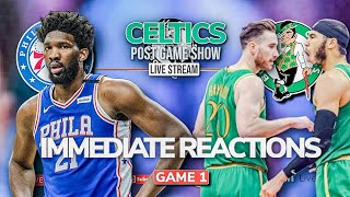 Boston Celtics Philadelphia 76ers Game 1 Postgame Show