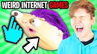 LankyBox Plays The WEIRDEST GAMES Of ALL TIME!!! *SUPER SATISFYING APP GAMES*