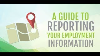 A Guide to Reporting Your Employment Information