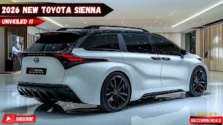 Unveiling the New 2026 Toyota Sienna: Luxury and Comfort Redefined - Elevate Your Family Experiences