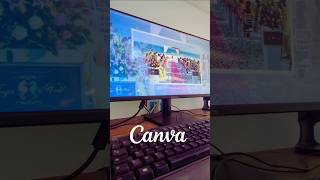 Make a Professional Slideshow Video in Canva #canva