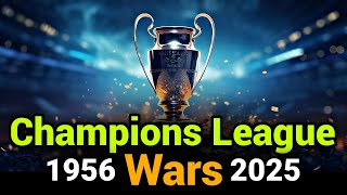 All UEFA Champions League Winners | 1956 - 2025