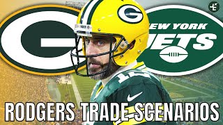 3 Trade Scenarios For Aaron Rodgers | New York Jets & Green Bay Packers