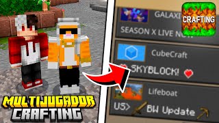 Cómo JUGAR con AMIGOS en CRAFTING and Building: Modo MULTIJUGADOR😎