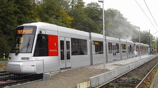 [Sound] Straßenbahn Siemens NF8U | #3329 | Rheinbahn AG Düsseldorf